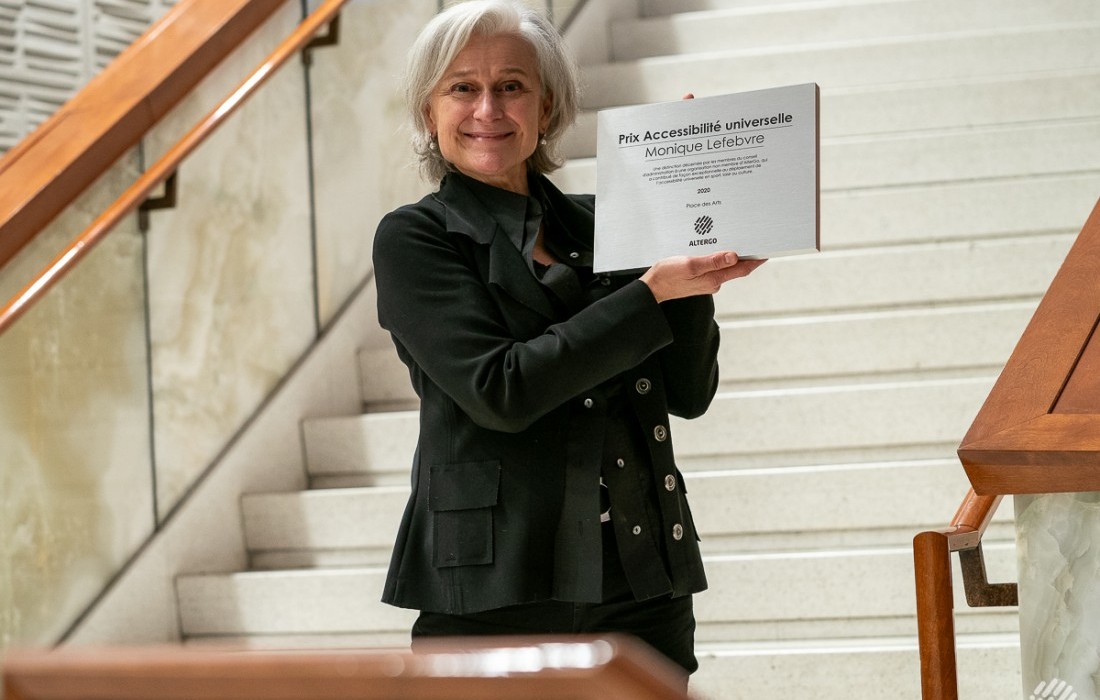 La Place des Arts se mérite le Prix Accessibilité universelle Monique Lefebvre